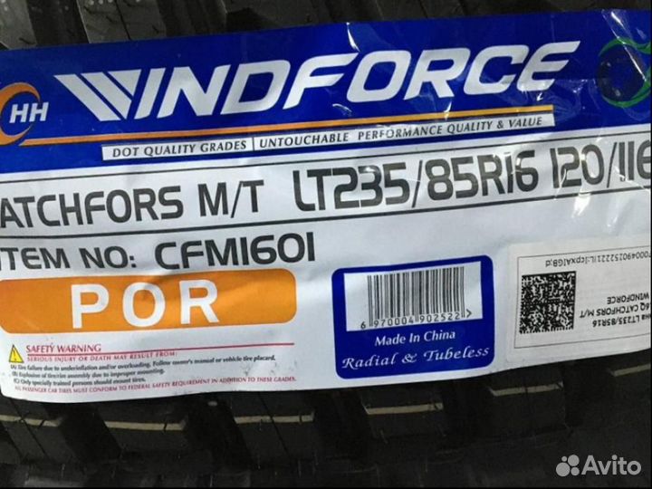 Windforce Catchfors M/T 235/85 R16 120Q