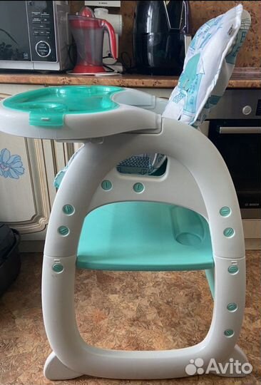 Стульчик для кормления babyton 2 в 1 трансформер
