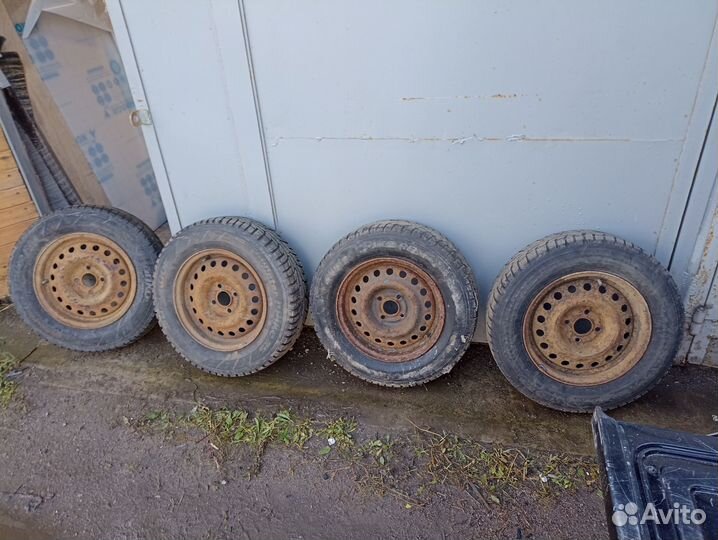 Зимняя резина с дисками r14
