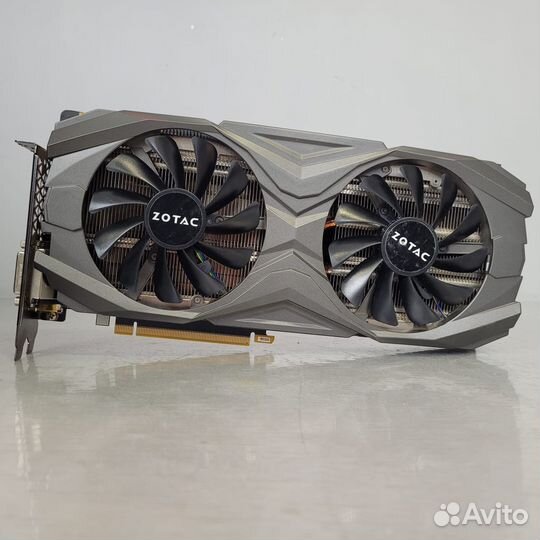 Видеокарта zotac geforce GTX1070 TI 8Гб