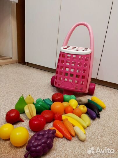 Игровой набор овощи и фрукты