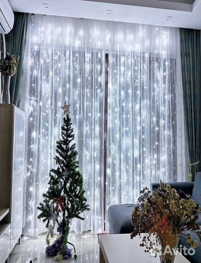 Гирлянда штора