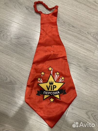 Мешок страха на Хеллоуин. Галстук vip персона