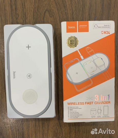Беспроводное зарядное устройство hoco CW24