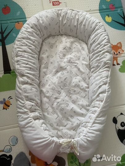 Кокон для новорожденных двухсторонний большой