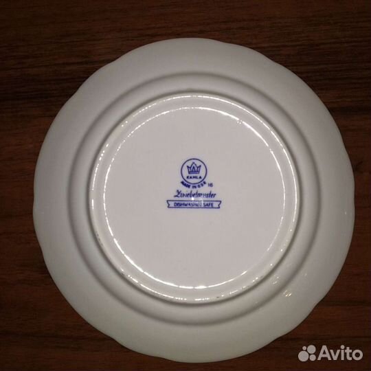 Тарелка Синий лук круглая 18 см