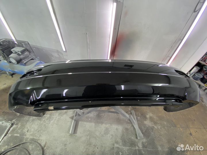 Задний бампер на priora