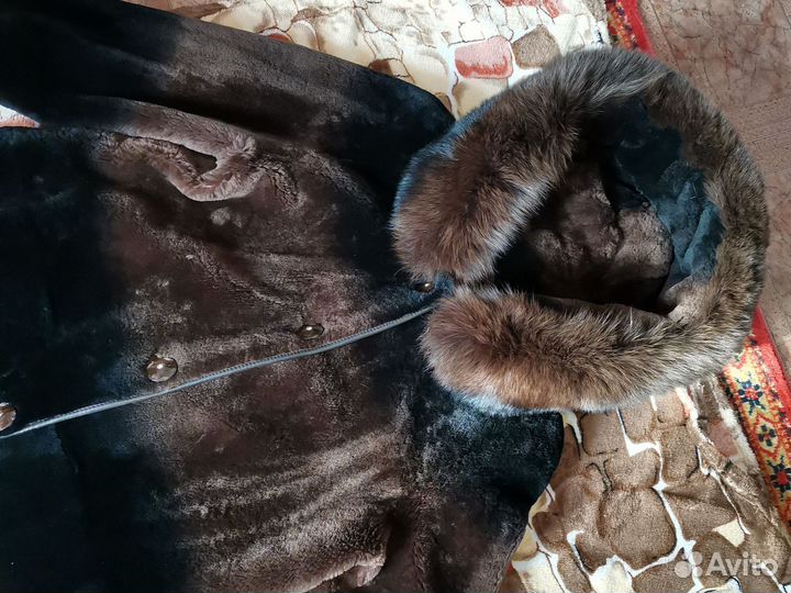 Шуба мутоновая 50 52 размер