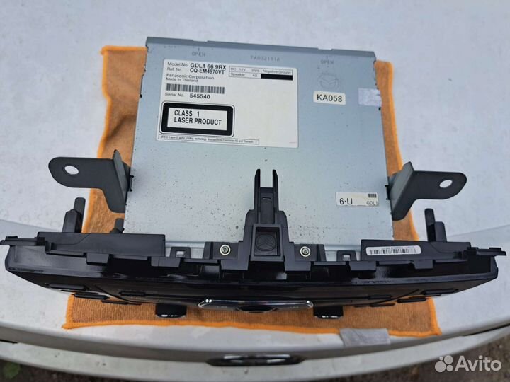 Штатная магнитола mazda 6 gh