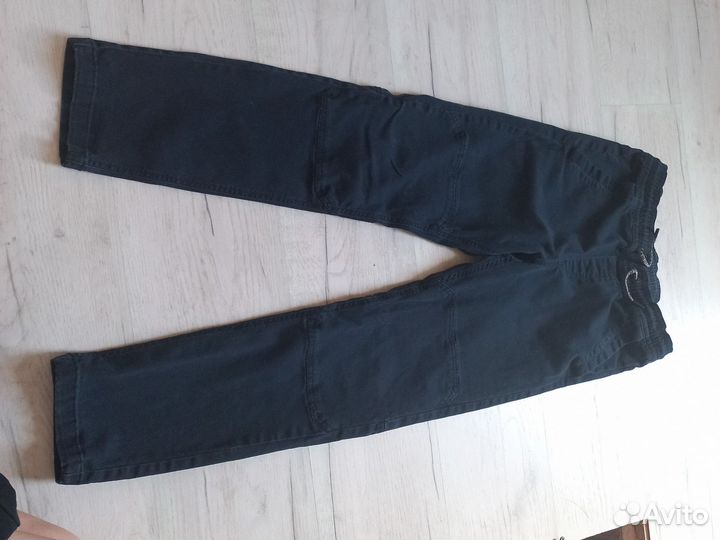 Брюки школьные утепленные 158р