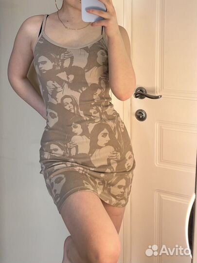 Платье обтягивающее летнее