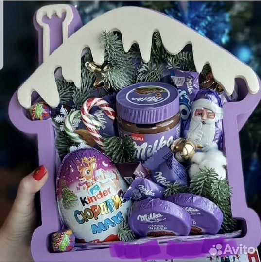 Съедобные подарки корзины букеты