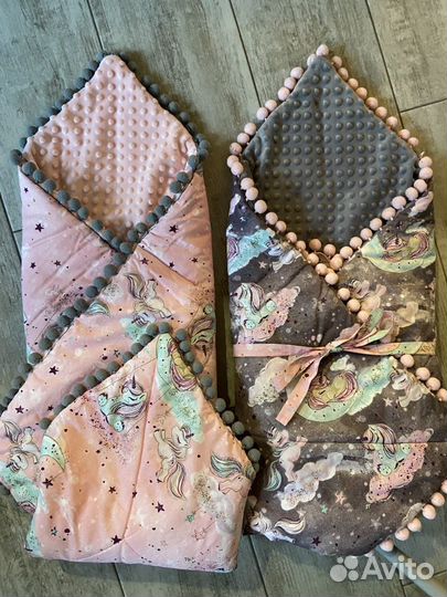 Детские одеяла, конверты