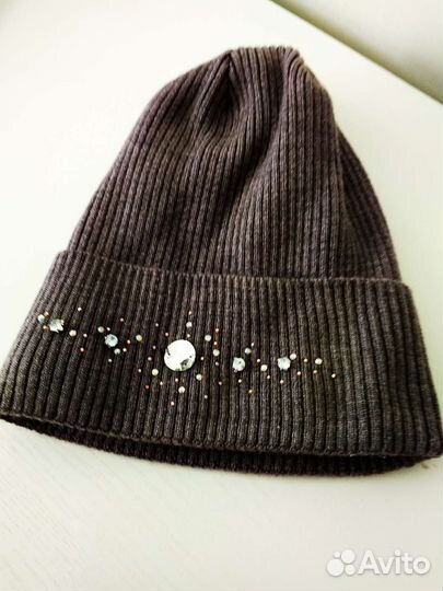 Шапка женская вязаная