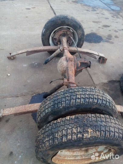 Задний мост на газель