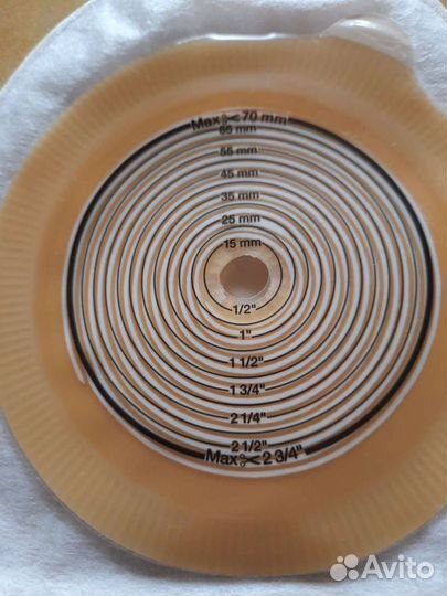 Колопласт калоприемник однокомпонентные,бежевые