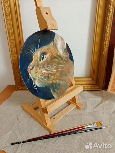 Портрет питомца маслом