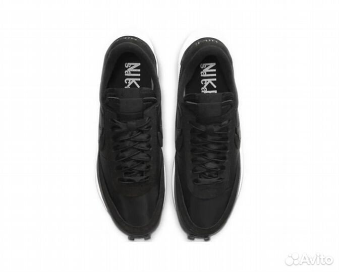 Nike LD Waffle sacai Black Nylon