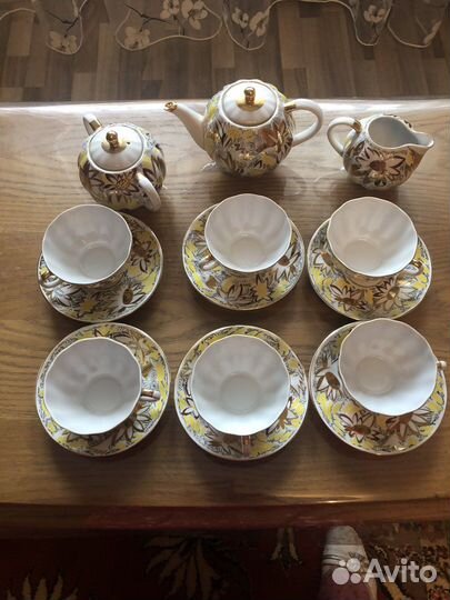 Коллекционный чайный сервиз 