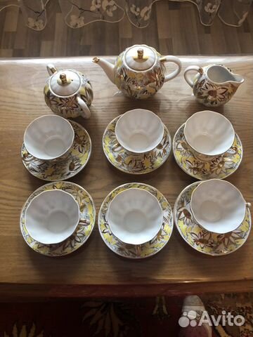 Коллекционный чайный сервиз 