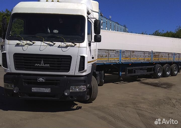 Перевозки длинномером реф/борт/ трал