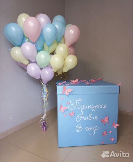 Воздушные гелиевые шары с доставкой 24/7