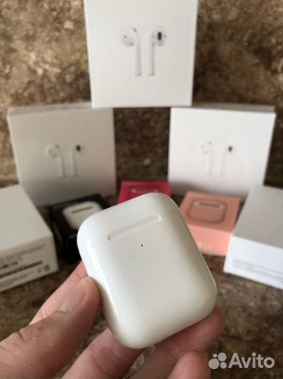 Airpods 2 (Гарантия + чехол )