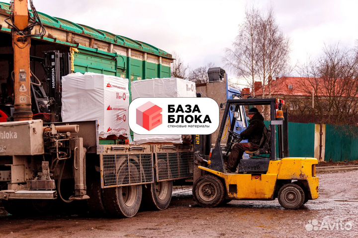 Газосиликатный блок Газобетонный блок