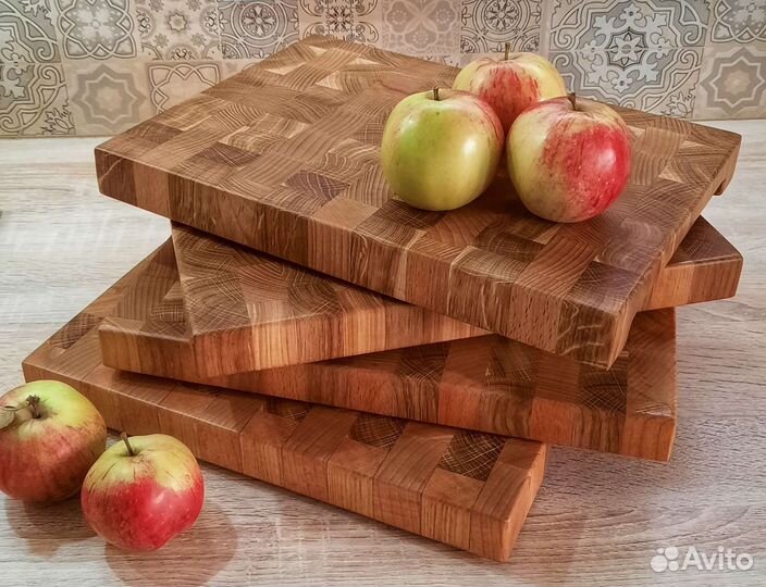 Доска разделочная торцевая