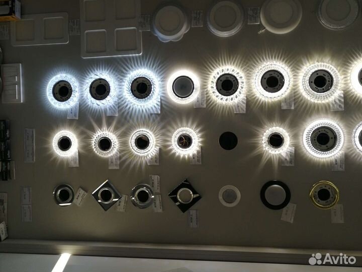 Светильник GX53 + подсветка