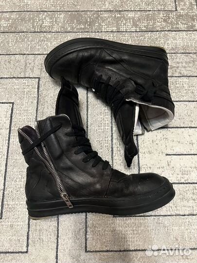 Rick Owens Geobasket Black