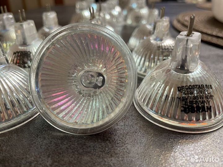 Лампы гологенные 12V, 35W, цоколь GU 5.3