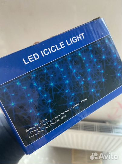 Гирлянда 2х2 белая