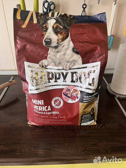 Корм для собак happy dog