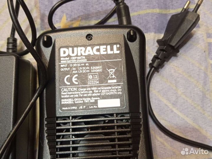 Быстрое зарядное устройство duraceel