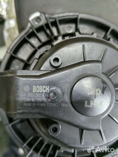 Вентилятор печки kia ceed 3