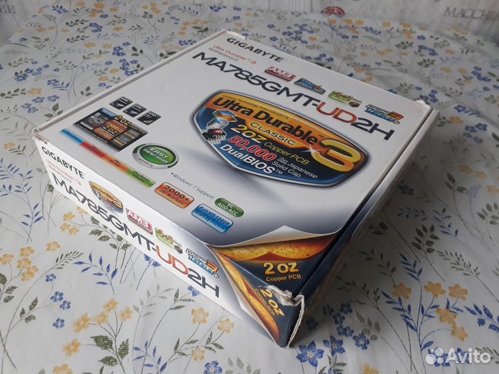 Рабочая материнка + процессор + кулер