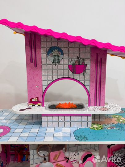 Домик для кукол lol большой