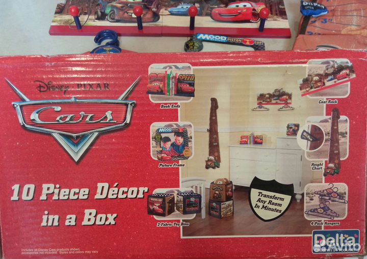 Набор для комнаты Тачки