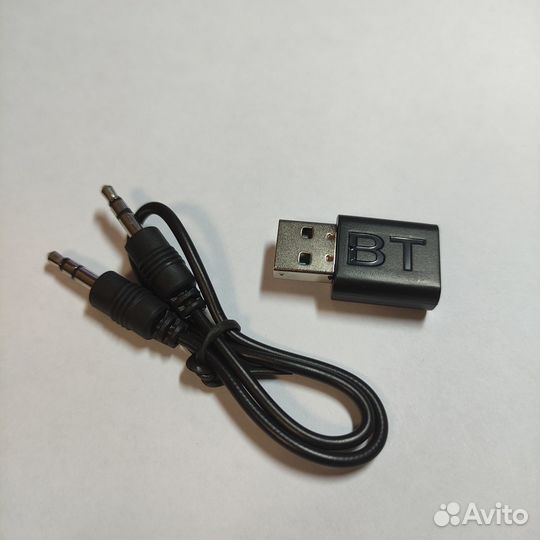 Блютуз адаптер aux Bluetooth стерео звук (Новый)