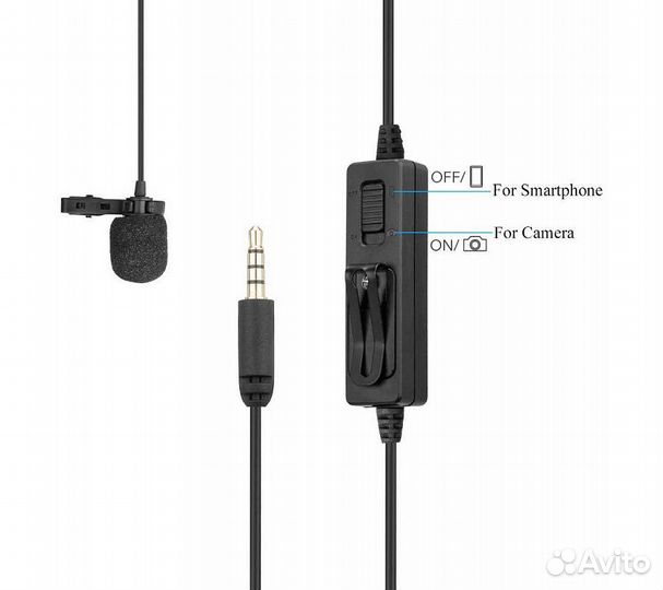 Микрофон Saramonic LavMicro-S петличный стерео