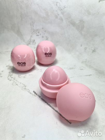 Бальзам для губ EOS, гигиеническая помада, шар