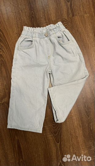 Джинсы широкие 98