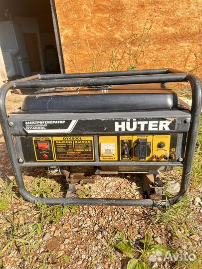 Бензиновый генератор huter dy4000l