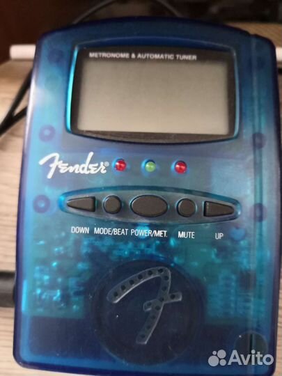 Тюнер для гитары и метроном