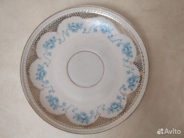 Блюдце от чайного сервиза Лайма Рижский завод