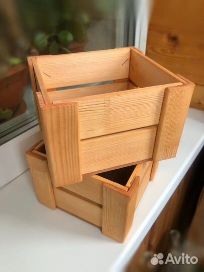 Ящик коробка деревянная декоративная