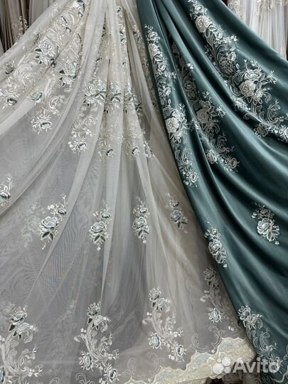 Комплект шторы и тюль