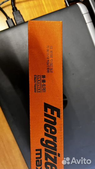 Батарейки Energizer Max Кроны 9v