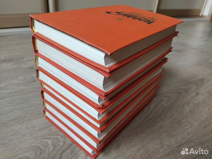 Марк Твен Собрание сочинений 8 томов, 1980 г